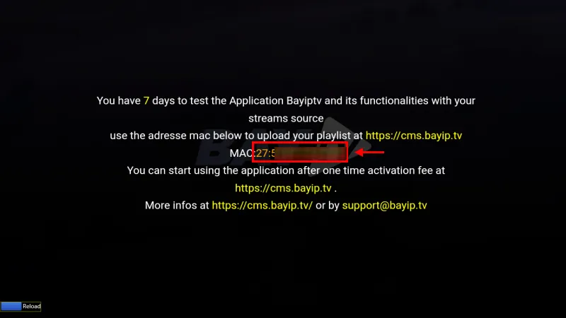BAYTV App Interface
